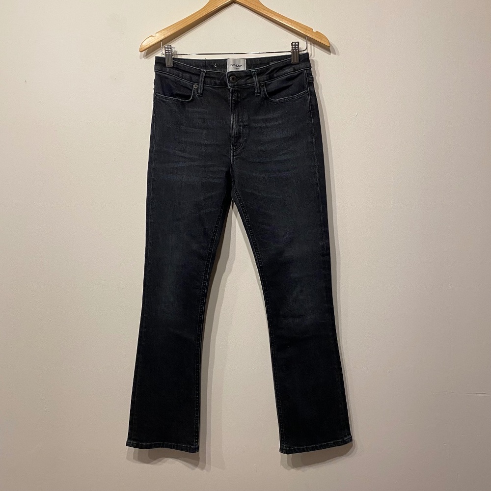 Dondup Charlotte Super‎ Skinny Bootcut Western Boho Dark Wash Jeans Size 30